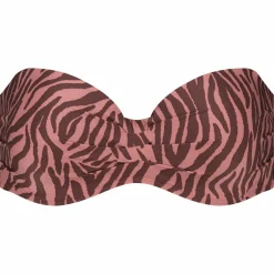 Bikini-Beachlife Zebra bandeau bikini top dames