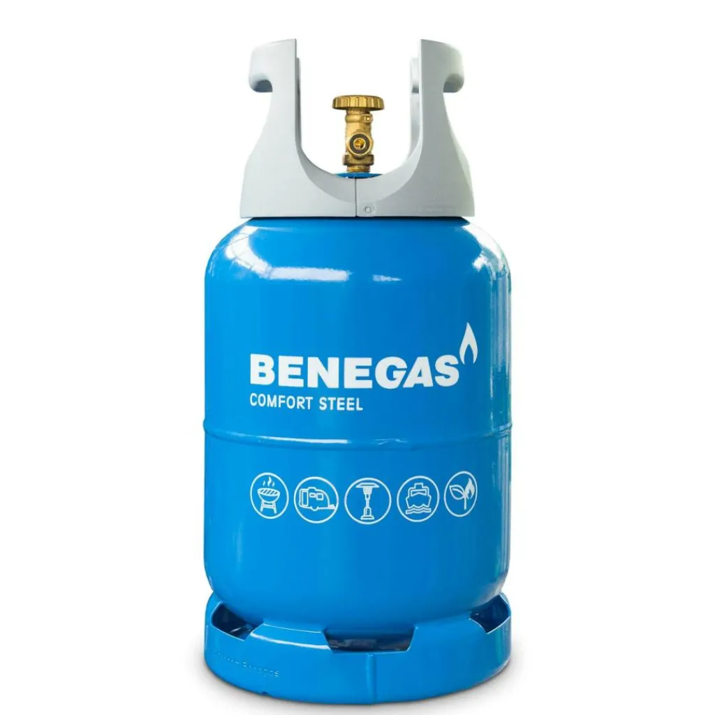 Benegas Comfort Steel XL vulling gasfles 9,5 kg< Gasflessen