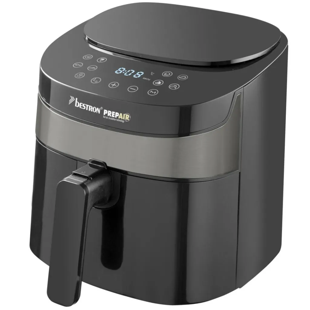 Bestron AAF7004DTG digitale airfryer titan< Keukenapparaten