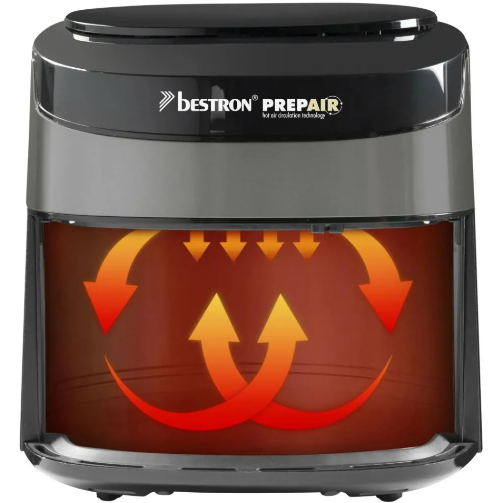 Bestron AAF7004DTG digitale airfryer titan< Keukenapparaten