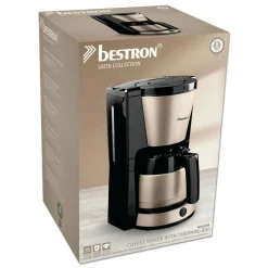 Bestron ACM1000SAT koffiezetapparaat satin< Keukenapparaten