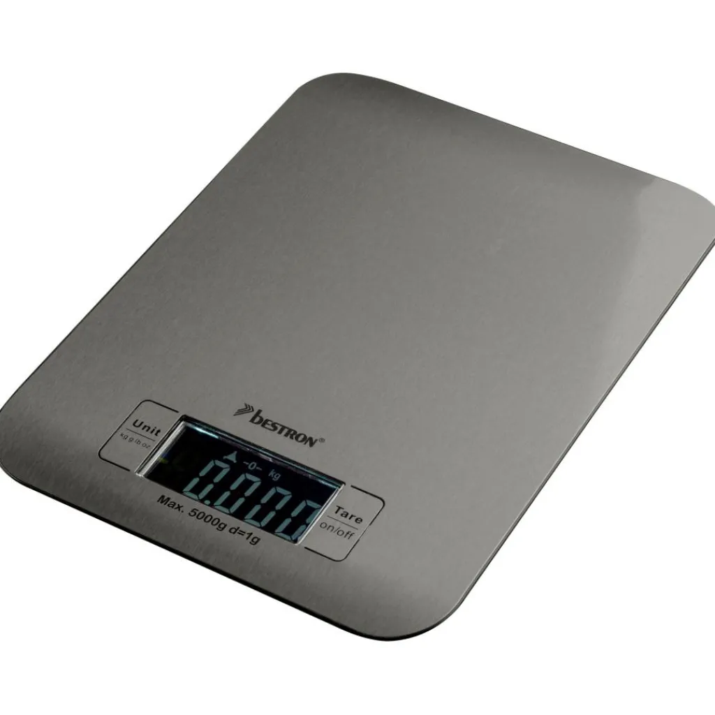 Bestron AKS700TG keukenweegschaal titan< Keukenapparaten