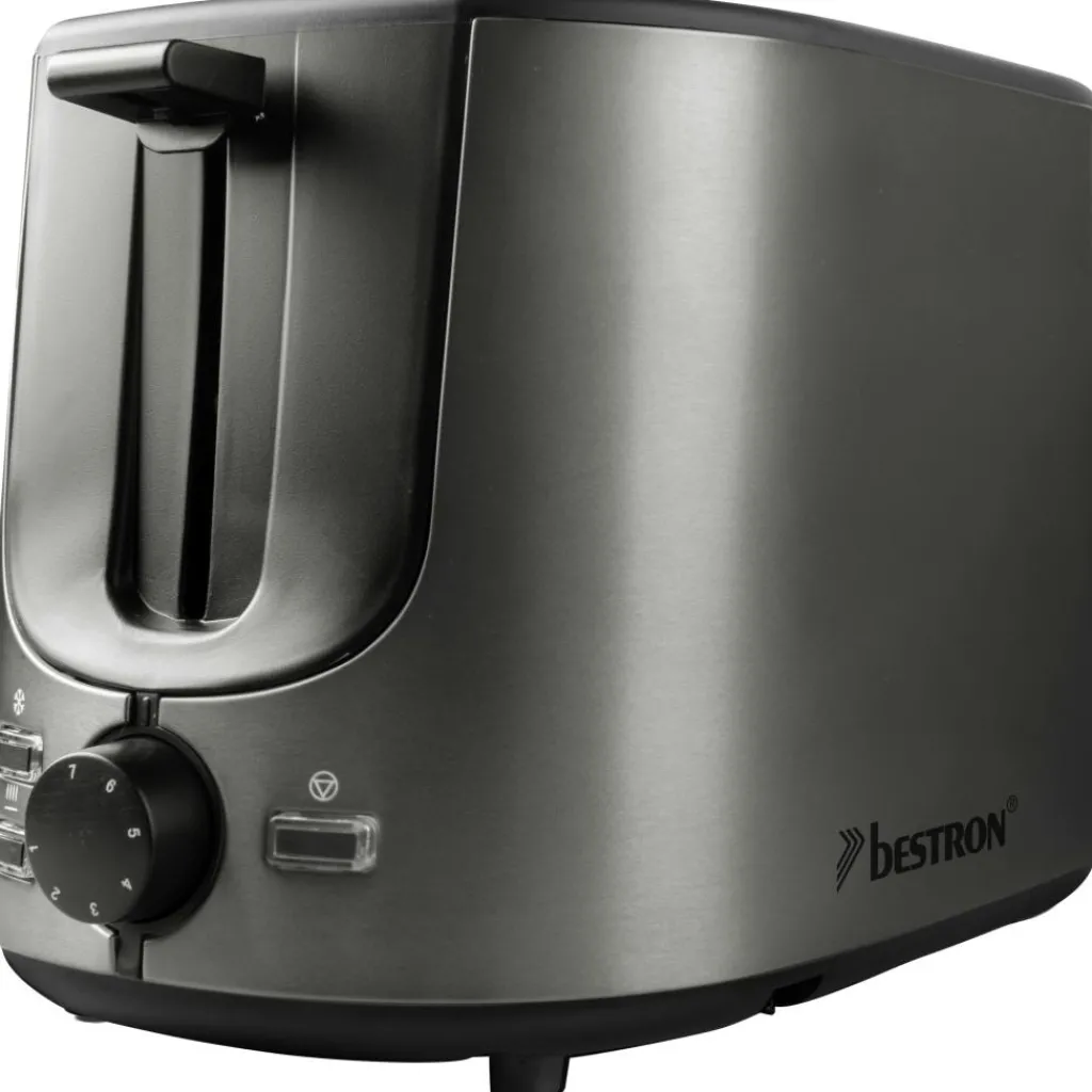 Keukenapparaten-Bestron ATS1000TG broodrooster titan