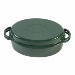 Hulpmiddelen-Big Green Egg  Gietijzeren dutch oven ovaal