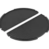Big Green Egg  Halve maan plancha grillplaat Large< Hulpmiddelen