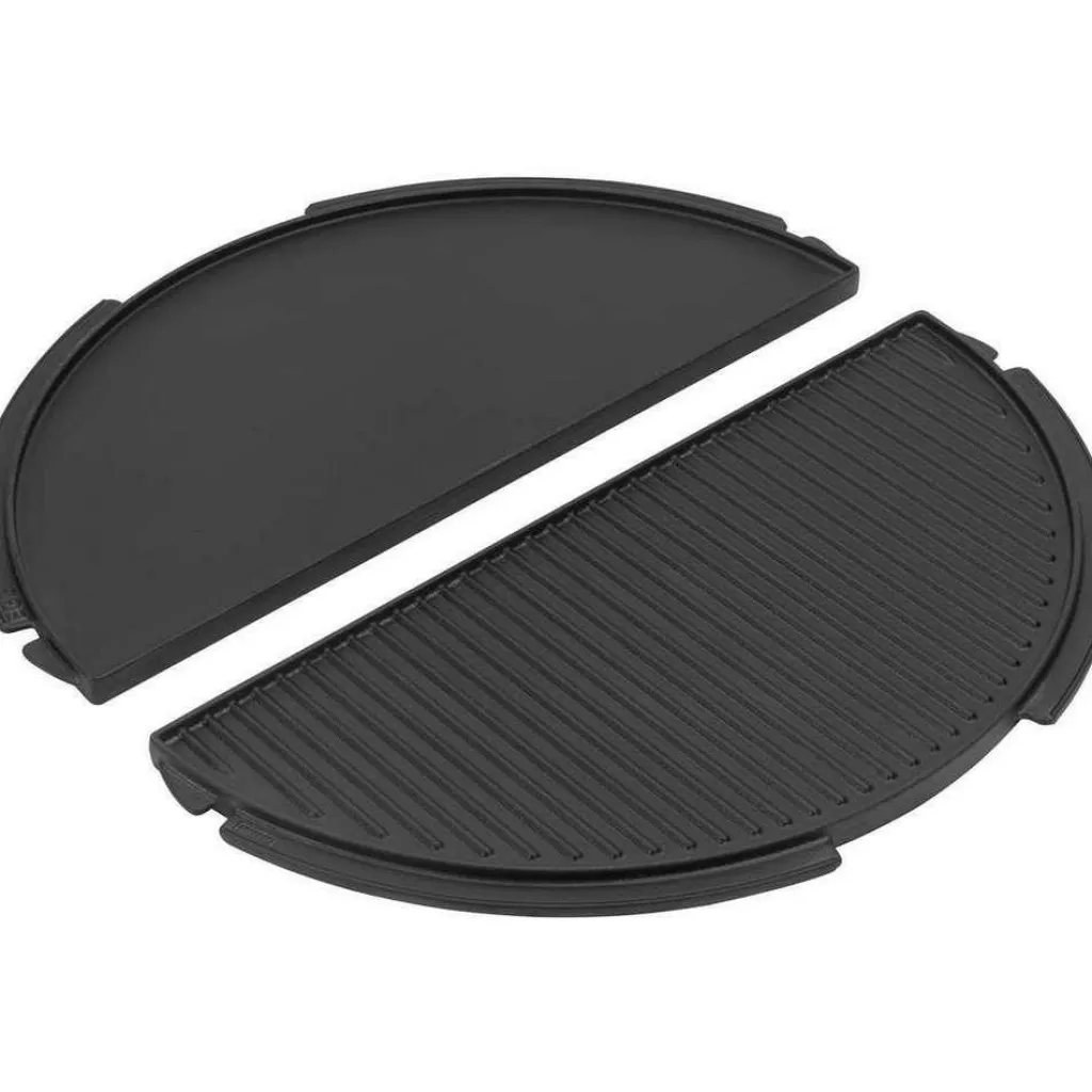 Big Green Egg Halve maan plancha grillplaat Large< Hulpmiddelen