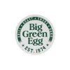 Merchandise-Big Green Egg  Round White Sign Est 1974 decoratie