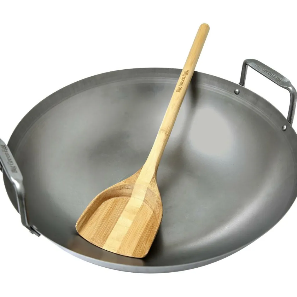 Big Green Egg wokpan met spatel< Accessoires