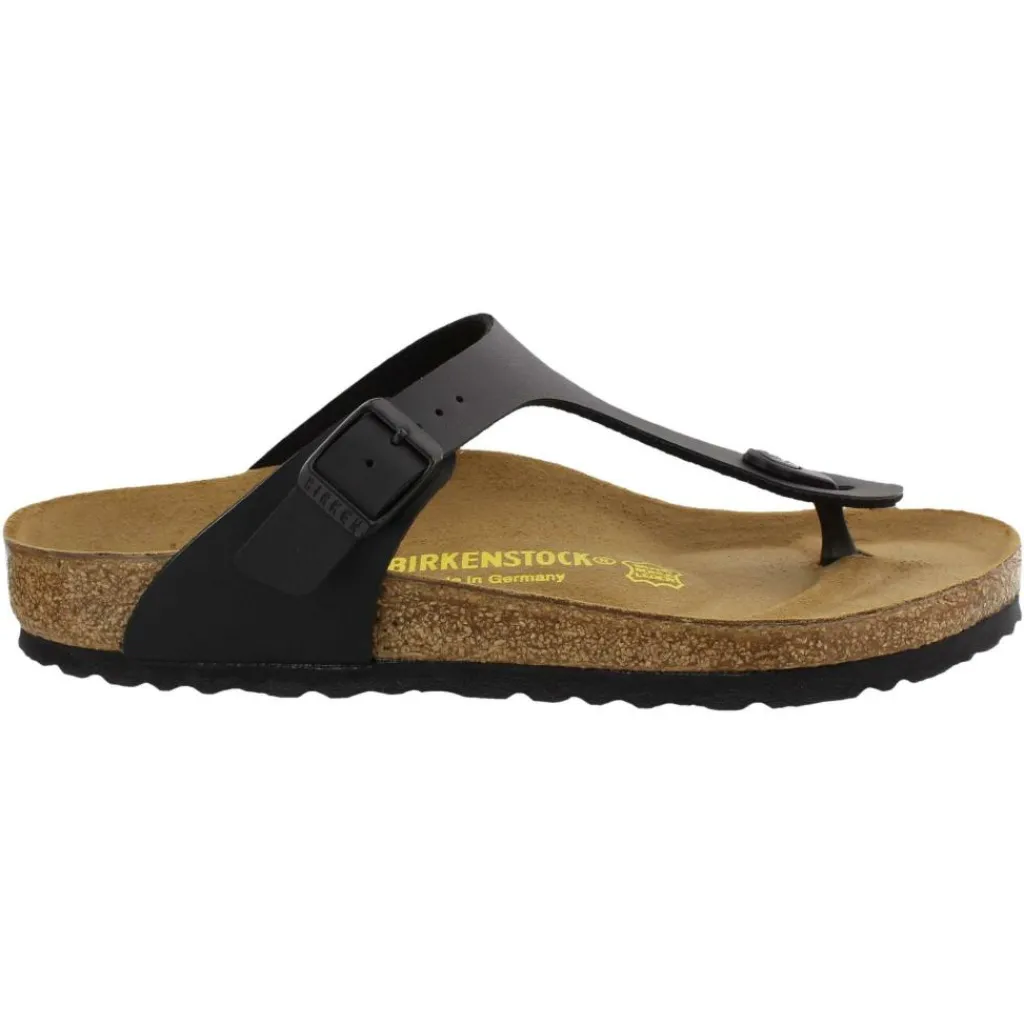 Birkenstock Gizeh normaal slippers dames black< Slippers