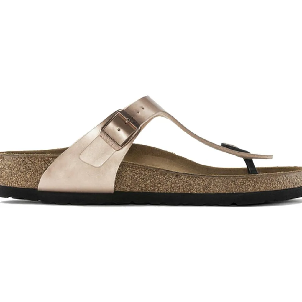 Slippers-Birkenstock Gizeh normaal slippers dames copper