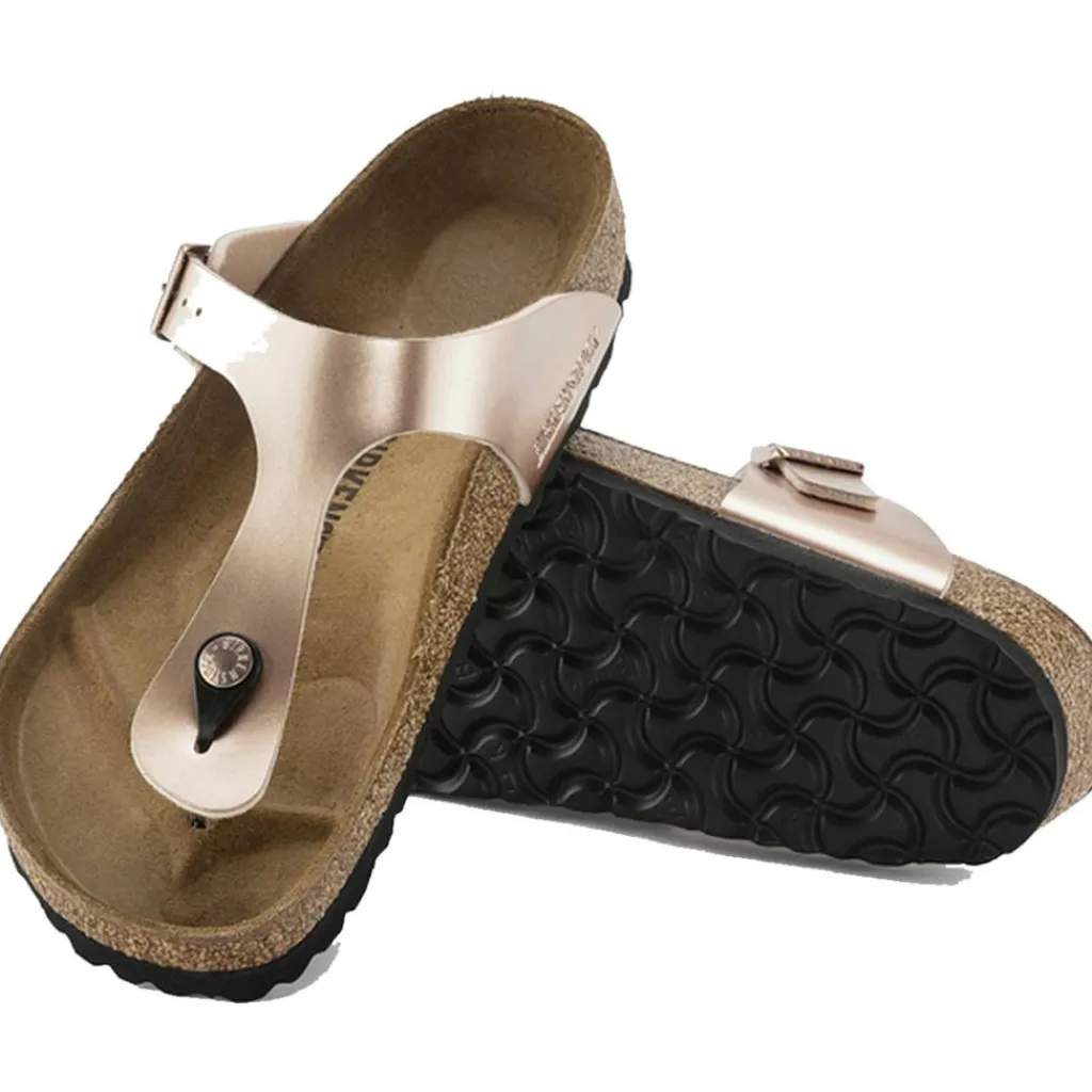 Slippers-Birkenstock Gizeh normaal slippers dames copper