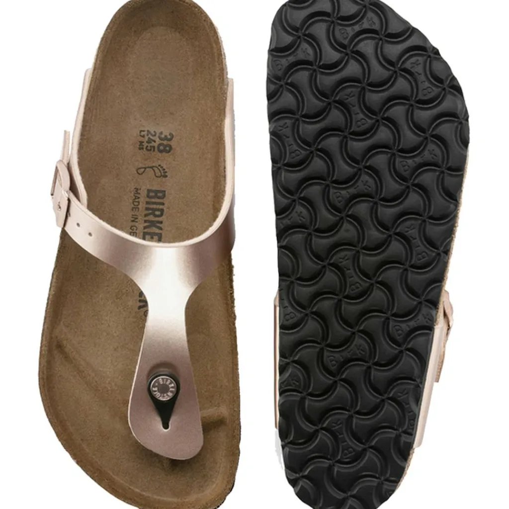 Slippers-Birkenstock Gizeh normaal slippers dames copper