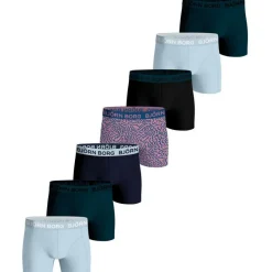 Björn Borg Core onderbroek junior multicolour 7-pack< Sportondergoed