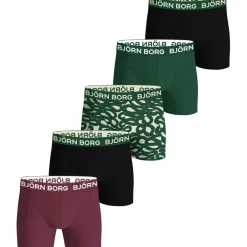 Sportondergoed-Björn Borg Cotton Stretch onderbroek heren multicolour 5-pack