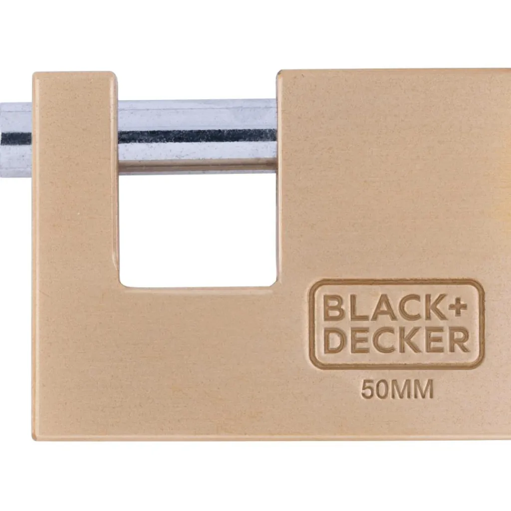 Black & Decker Bajonet hangslot 50 mm< Beveiliging