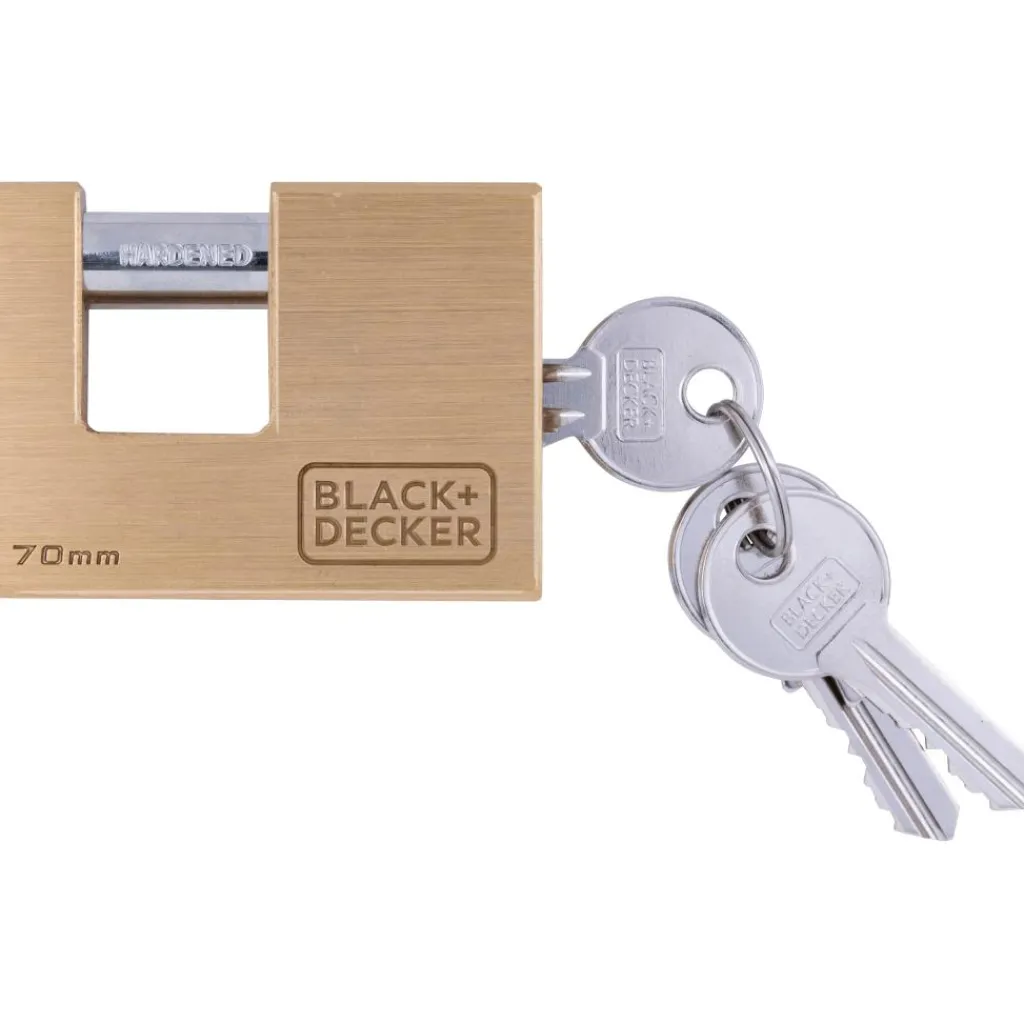 Black & Decker Bajonet hangslot 70 mm< Beveiliging