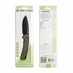 Multitools & Zakmessen-Black Eagle  Rondane zakmes forest green