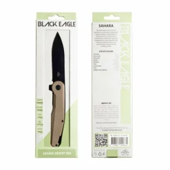 Multitools & Zakmessen-Black Eagle  Sahara zakmes desert tan