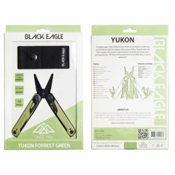 Multitools & Zakmessen-Black Eagle  Yukon multitool forest green