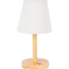 Bo-Camp Catherine tafellamp beige< Verlichting|Verlichting Oplaadbaar