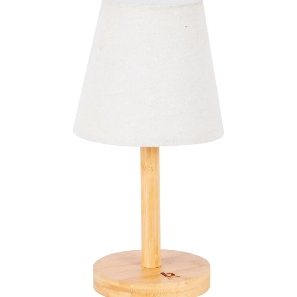 Bo-Camp Catherine tafellamp beige< Verlichting|Verlichting Oplaadbaar