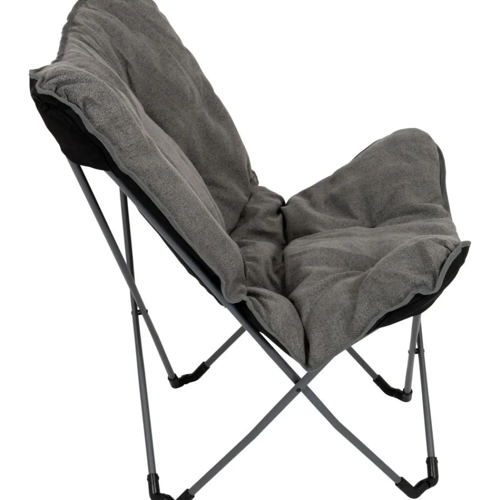 Bo-Camp Grainger L vlinderstoel grey< Vouwstoelen