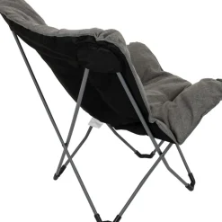 Bo-Camp Grainger L vlinderstoel grey< Vouwstoelen