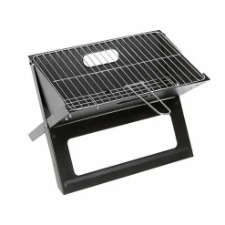 Houtskool Bbq-Bo-Camp Halfhoge notebook vuurkorf houtskoolbarbecue black