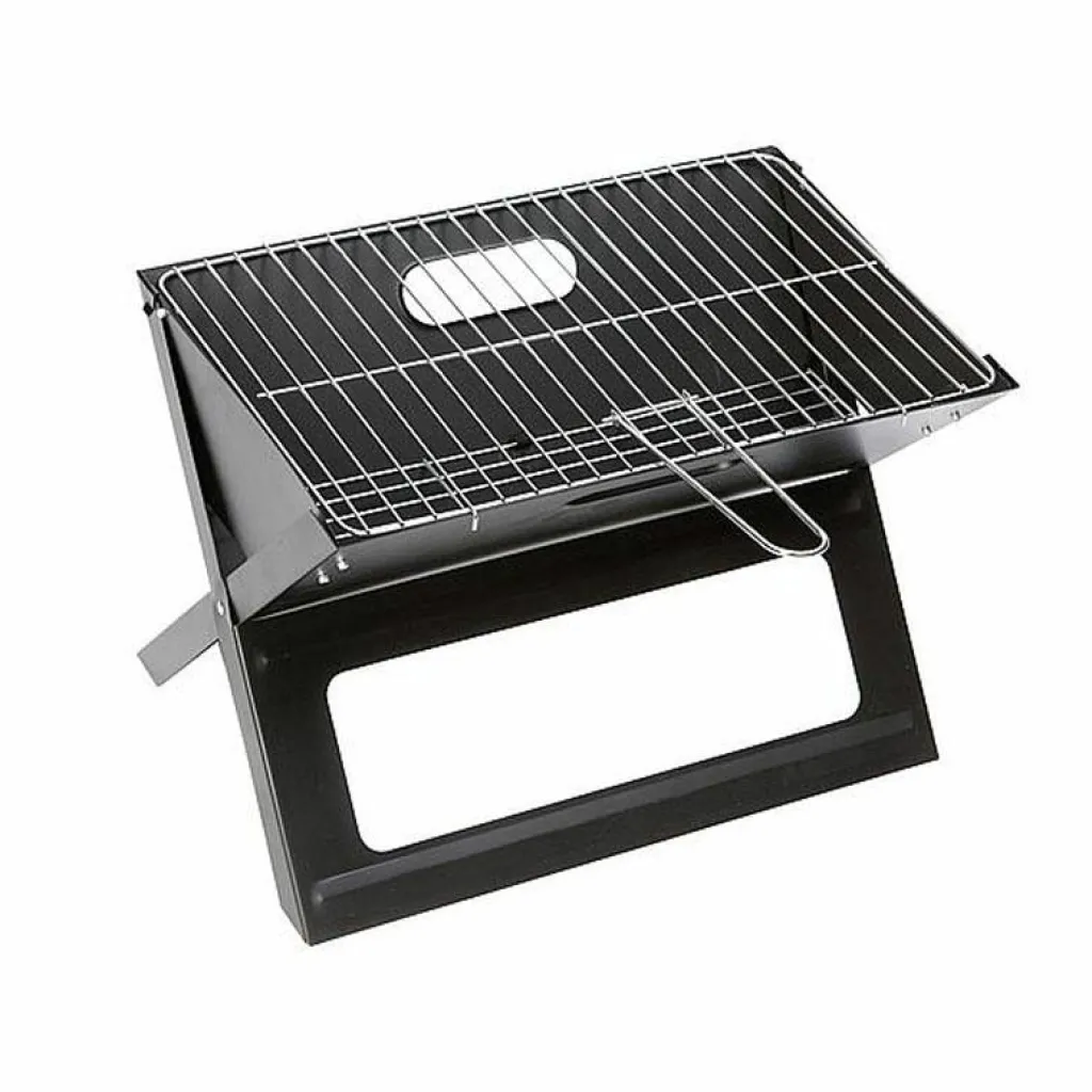Houtskool Bbq-Bo-Camp Halfhoge notebook vuurkorf houtskoolbarbecue black