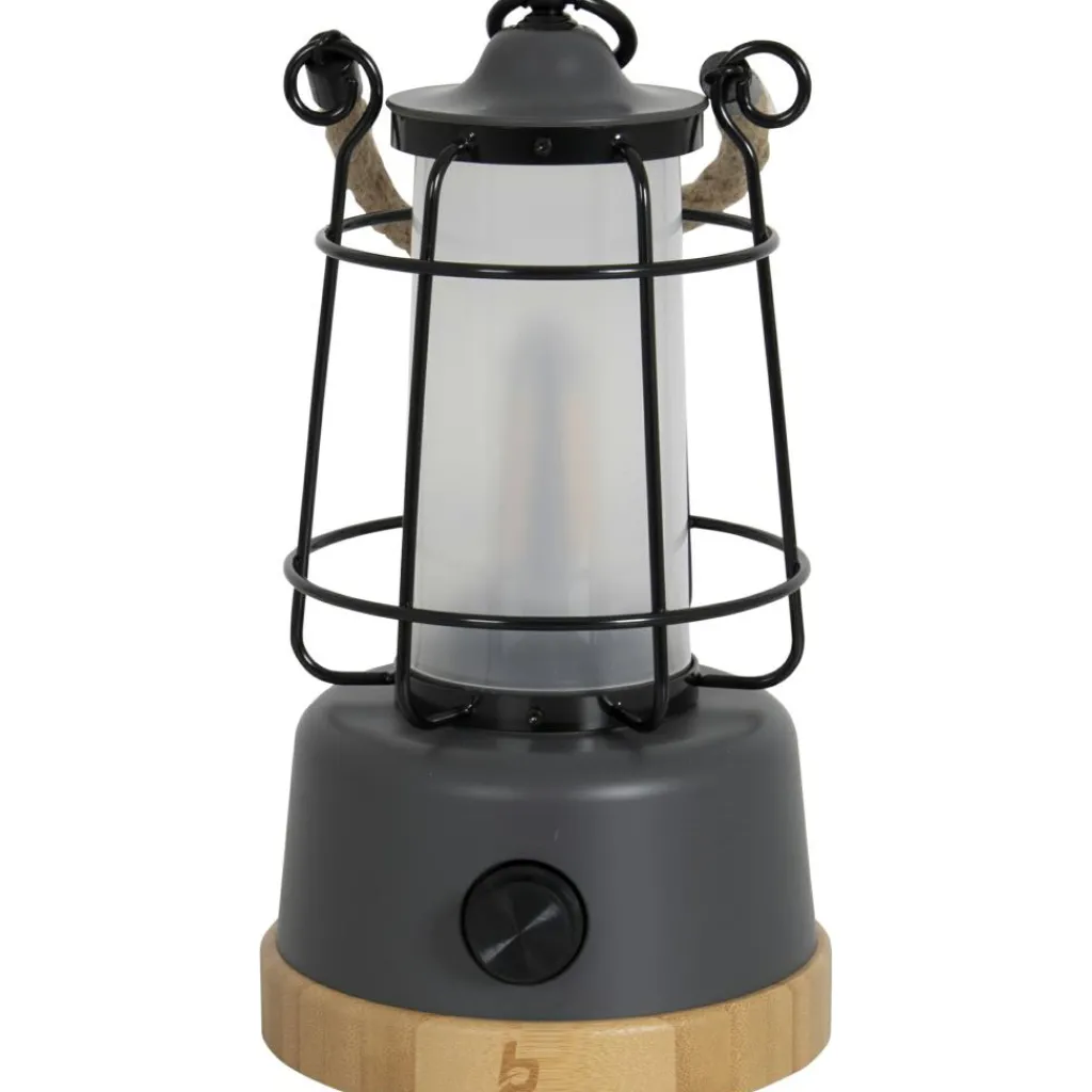 Bo-Camp Harlington Urban Outdoor lantaarn grijs< Verlichting|Verlichting Oplaadbaar