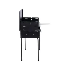 Bo-Camp Koffermodel houtskoolbarbecue black< Houtskool Bbq