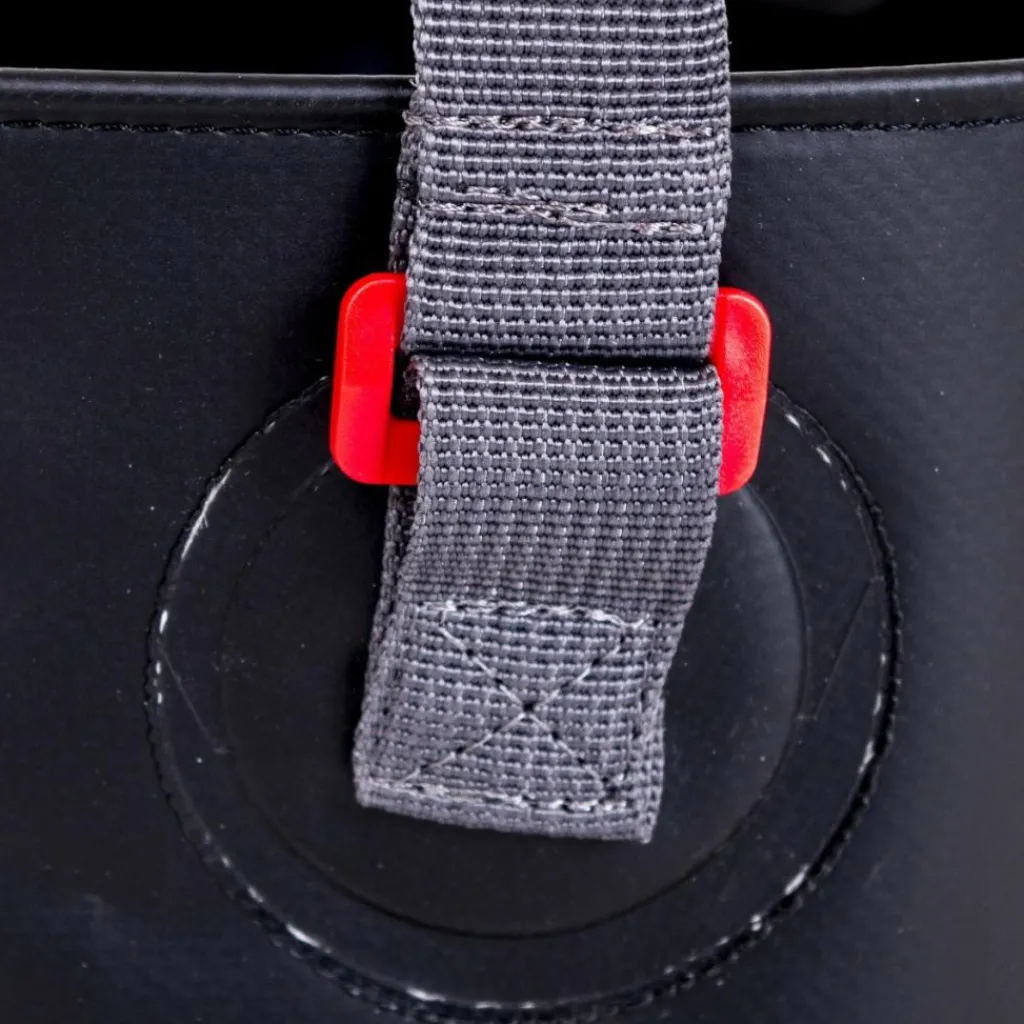 Bo-Camp Opvouwbare emmer 9 liter zwart< Emmers & Bakken