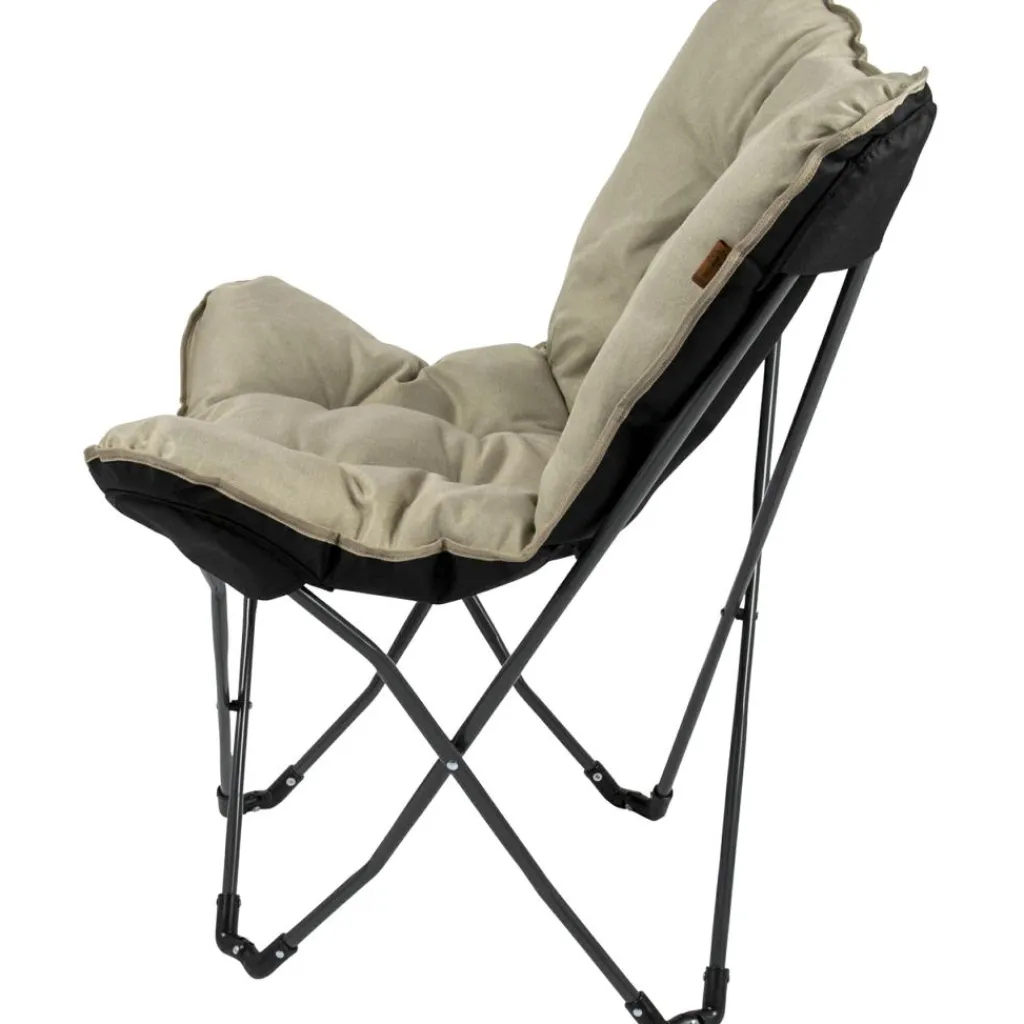 Vouwstoelen-Bo-Camp Redbridge M vlinderstoel beige