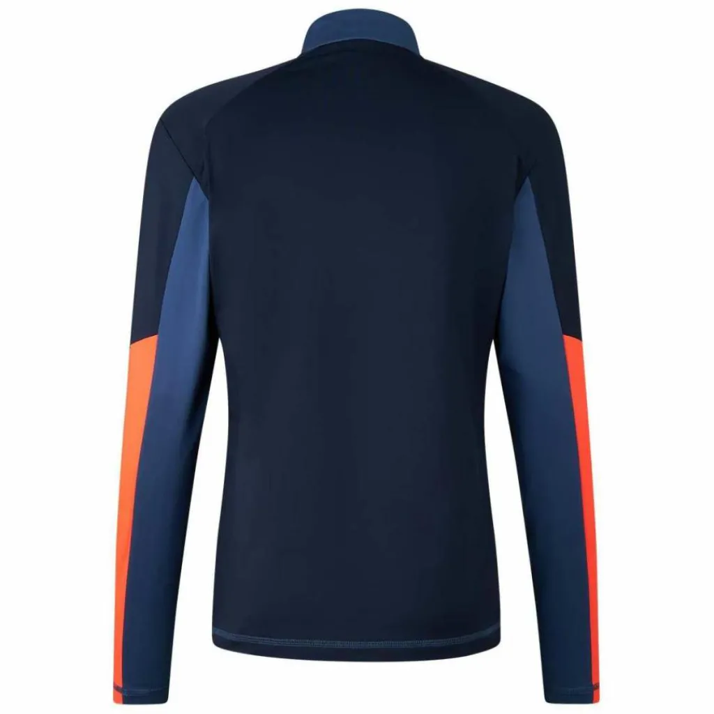 Bogner Fire+Ice Berkan skipully heren blue grey neon orange< Skipullies|Wintersport