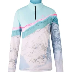 Skipullies|Wintersport-Bogner Fire+Ice  Ilvy skipully dames snow blue white
