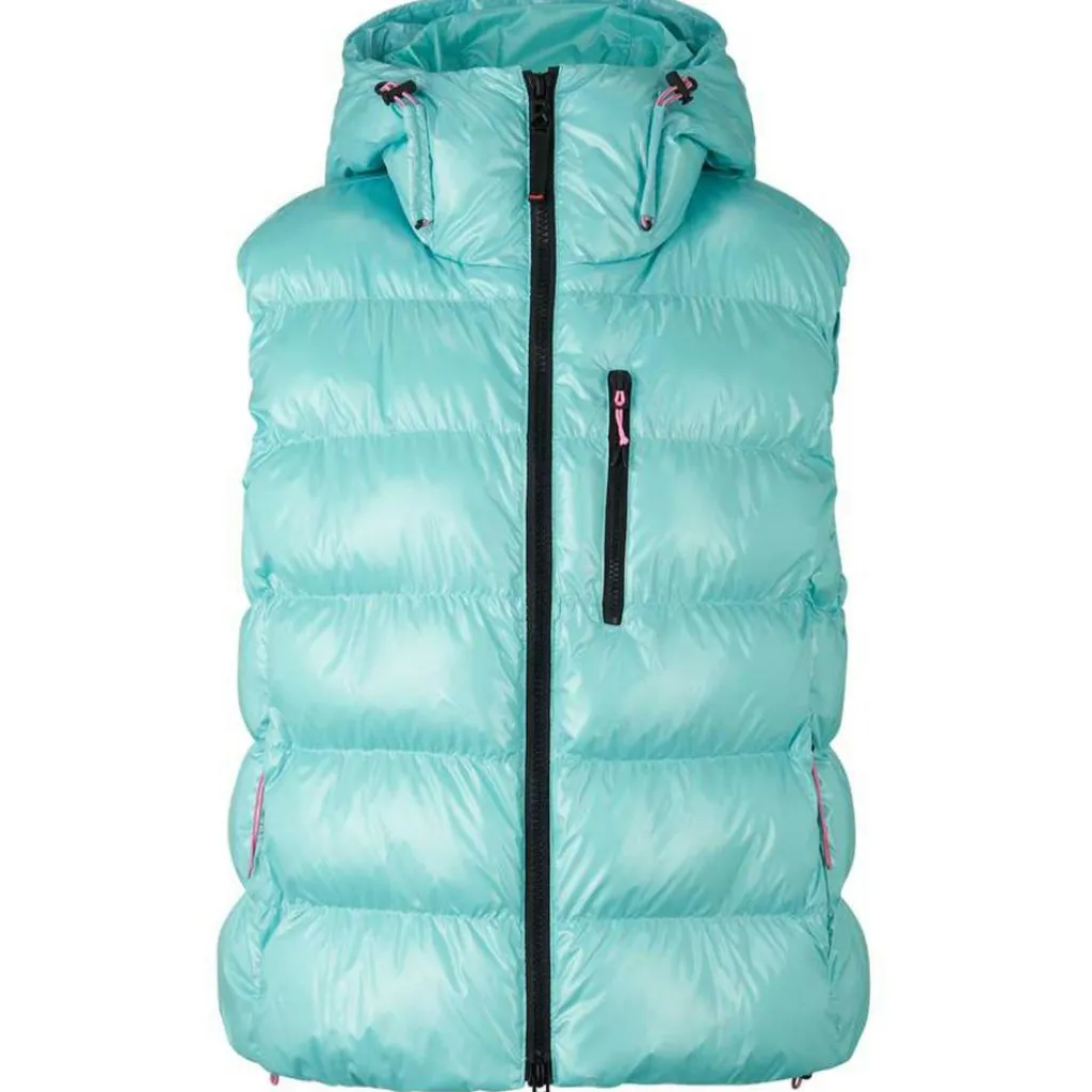 Bogner Fire+Ice Naima bodywarmer dames snow blue< Ski Jassen|Wintersport