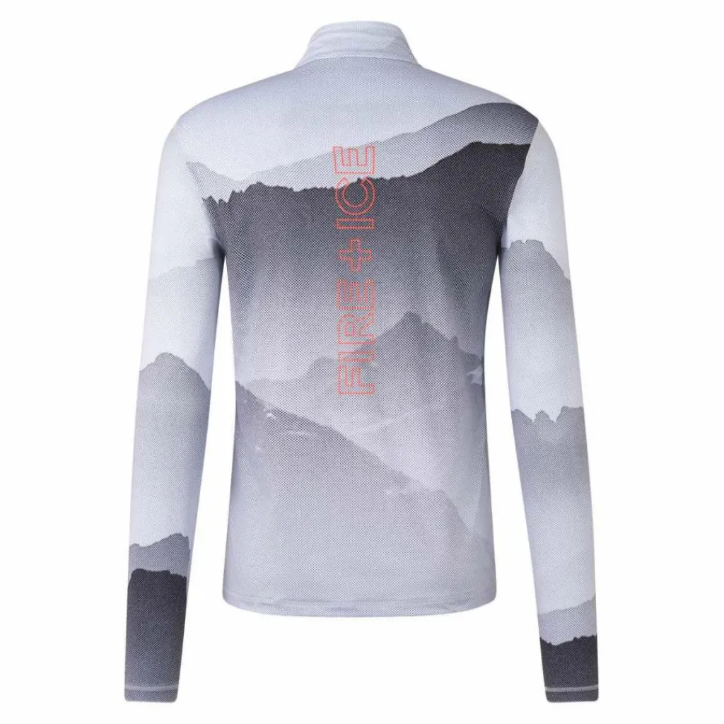 Bogner Fire+Ice Pascal skipully heren white grey< Skipullies|Wintersport