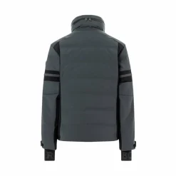 Ski Jassen|Wintersport-Bogner Minho softshell winterjas heren darkgrey black
