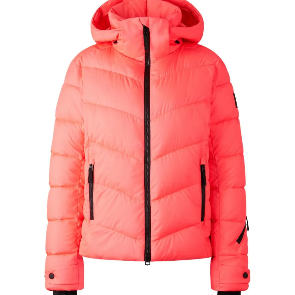 Ski Jassen|Wintersport-Bogner Saelly winterjas dames vibrant lipstick