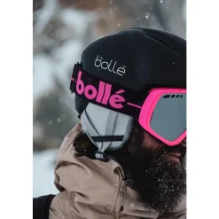 Skihelmen|Wintersport-Bollé ATMOS PURE skihelm black matte - 52 - 55 cm