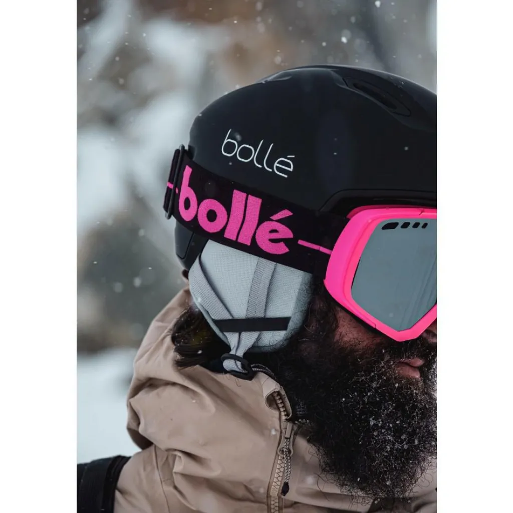 Skihelmen|Wintersport-Bollé ATMOS PURE skihelm black matte - 52 - 55 cm