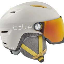 Bollé ECO V-ATMOS skihelm oatmeal matte - 52 - 55 cm< Skihelmen|Wintersport