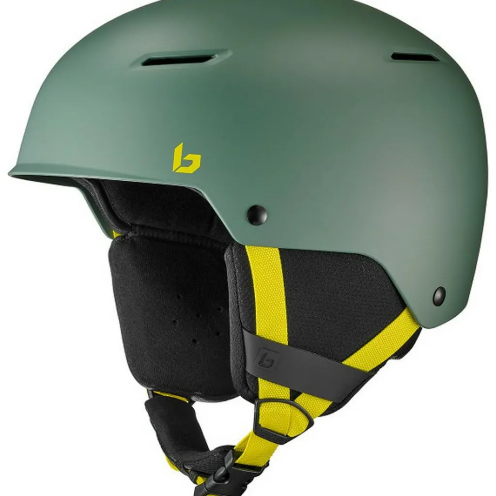 Skihelmen|Wintersport-Bollé KEYSTONE YOUTH skihelm junior olive matte – 52 – 55 cm