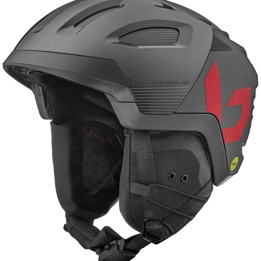 Skihelmen|Wintersport-Bollé RYFT MIPS skihelm titanium red matte - 55 - 59 cm
