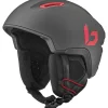 Bollé RYFT skihelm junior titanium red matte - 52 - 55 cm< Skihelmen|Wintersport