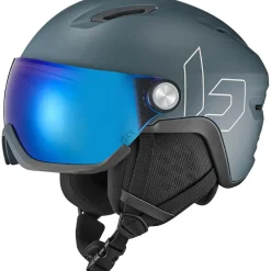 Skihelmen|Wintersport-Bollé V-ATMOS skihelm prussian blue matte - 55 - 59 cm