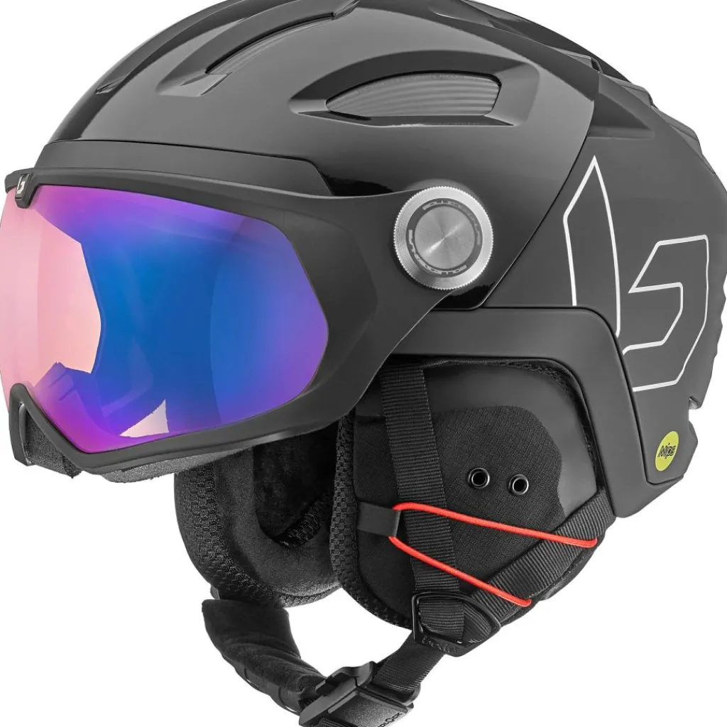 Bollé V-RYFT MIPS skihelm black shiny - 52 - 55 cm< Skihelmen