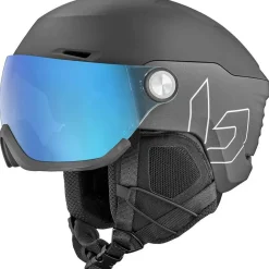 Skihelmen|Wintersport-Bollé V-RYFT PURE skihelm black coal matte - 52 - 55 cm