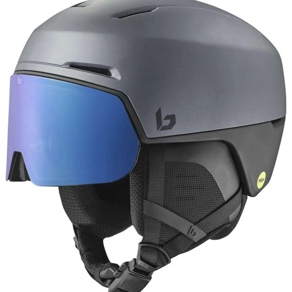 Skihelmen|Wintersport-Bollé X-FUSION MIPS skihelm titanium black matte - 55 - 59 cm