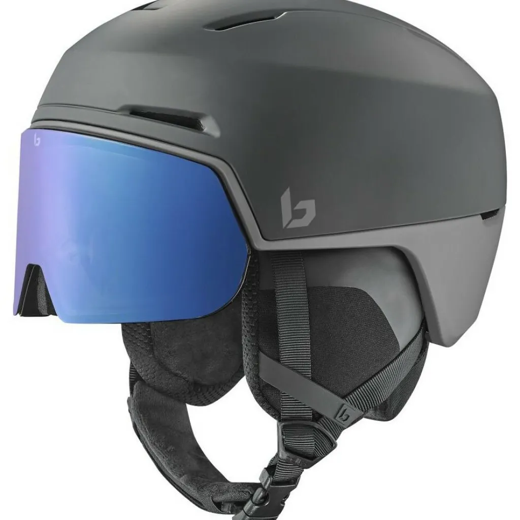 Bollé X-Fusion Plus Photochromic skihelm black grey matte 59 - 62 cm< Skihelmen|Wintersport